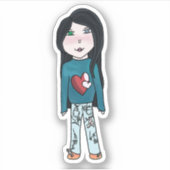 Sticker Coeurs (Devant)