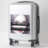 Sticker Coiffure Styling entreprise véhicule de publicité (Sur valise)