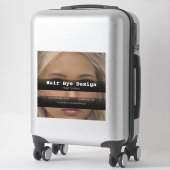 Sticker Coiffure Styling entreprise véhicule de publicité  (Sur valise)