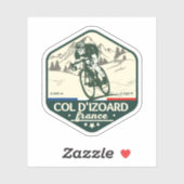Sticker Col d'Izoard D 902 Massif du Queyras (Feuille)
