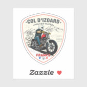 Sticker Col d'Izoard D 902 Massif du Queyras (Feuille)