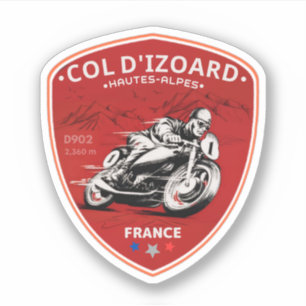 Sticker Col d'Izoard D 902 Massif du Queyras
