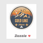Sticker Cold Lake (Alberta) (Feuille)