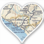 Sticker Colima Mexique (Devant)