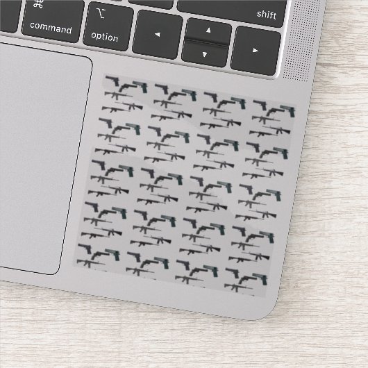 Sticker Collage d'armes (Détail)