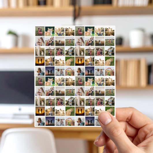 Sticker Collage photo personnalisé 80