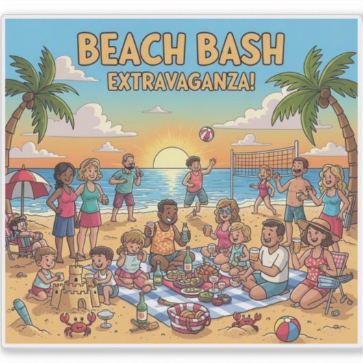 Sticker Collecte de plages (Devant)