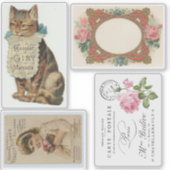 Sticker COLLECTE vintage D'ÉPHÉMÈRE (Devant)