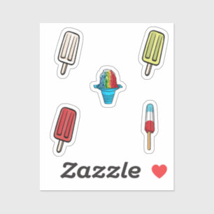 Sticker Collection crème glacée