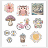 Sticker Collection d'autocollants (Feuille)