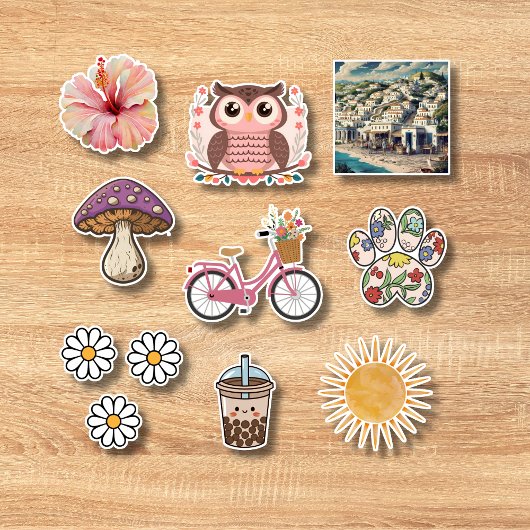 Sticker Collection d'autocollants