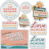 Sticker Collection d'autocollants Cushing (Devant)