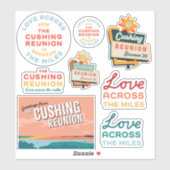 Sticker Collection d'autocollants Cushing (Feuille)