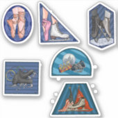 Sticker Collection d'autocollants de vinyle Edge de Dream (Devant)