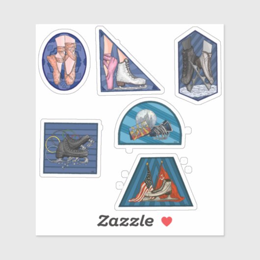 Sticker Collection d'autocollants de vinyle Edge de Dream (Feuille)