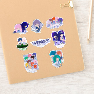 Sticker Collection d'autocollants Wingz - Feuille 3