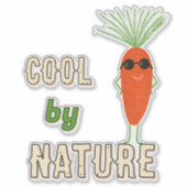 Sticker Collection de carottes cool (Devant)