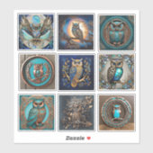 Sticker Collection de chevalets (Feuille)