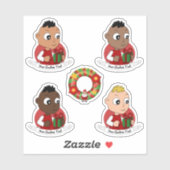 Sticker Collection de divers dessins animés pour bébés de  (Feuille)