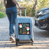 Sticker Collection d'icônes de Noël festives (Valise Insitu)