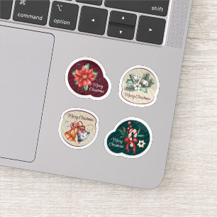 Sticker Collection d'insignes de Noël