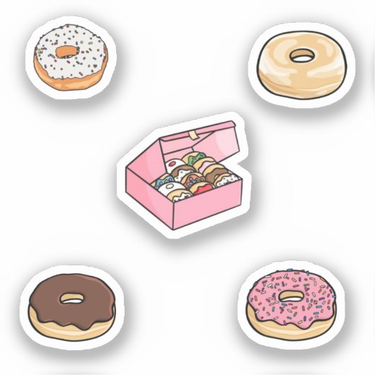 Sticker Collection Donuts (Recto)