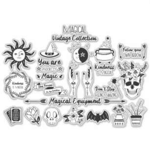 Sticker Collection Magique de Vintage