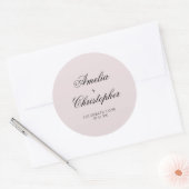 Sticker collection Mariage floral romantique (Enveloppe)