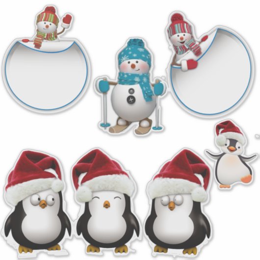 Sticker Collection Noël (Devant)