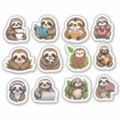 Sticker Collection Sloth Life (Devant)