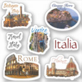 Sticker Collection Travel Italie (Devant)