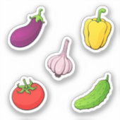 Sticker Collection végétale (Recto)