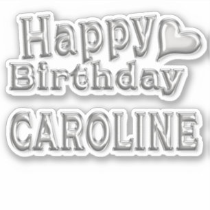 Sticker Colles de Caroline Happy Birthday