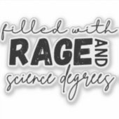 Sticker Collier de grade et de sciences (Devant)