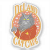 Sticker Collier Henry DeCat en Jaune (Devant)