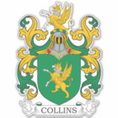 Sticker Collins Family Crest (Devant)