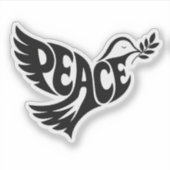 Sticker Colombe de la Paix (Devant)