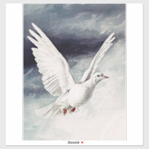 Sticker Colombe du Saint-Esprit Confirmation Religieuse et