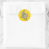 Sticker Colombie Map (Sac)