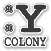 Sticker Colonie (Devant)
