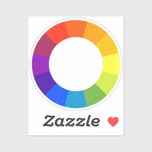 Sticker Color Wheel (Feuille)