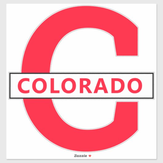 Sticker Colorado (Feuille)