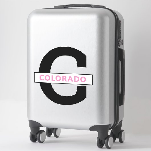 Sticker Colorado (Sur valise)