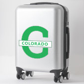 Sticker Colorado (Sur valise)