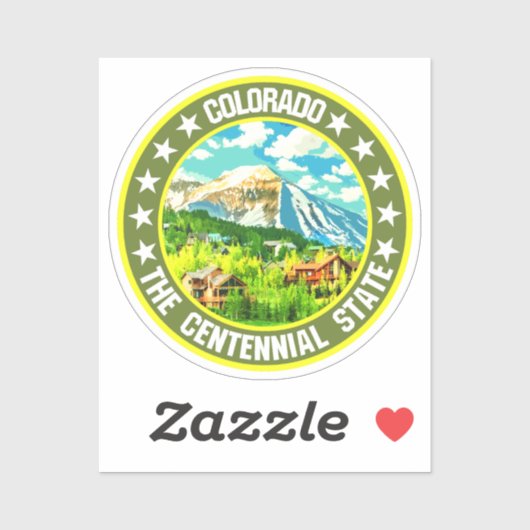 Sticker Colorado (Feuille)