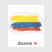 Sticker Colores de la Colombie (Feuille)