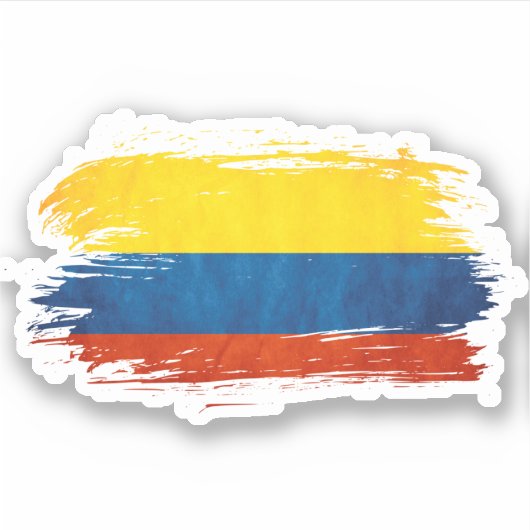 Sticker Colores de la Colombie (Devant)