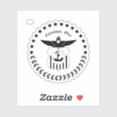 Sticker Columbus city seal (Feuille)