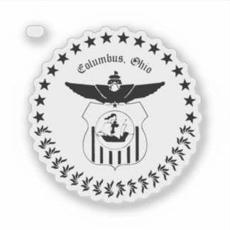 Sticker Columbus city seal