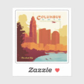Sticker Columbus Ohio | Arch City (Feuille)